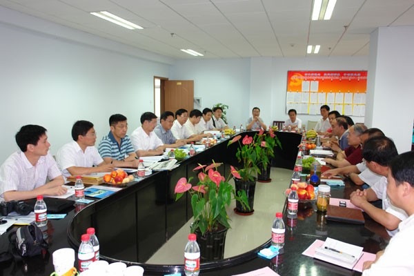 徐州建筑职业技术学院领导班子到万象城官网学习考察