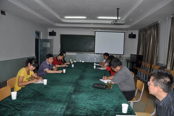 党委副书记张树敏到经济管理系调研