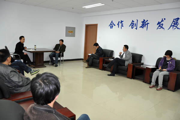 教务处党支部开展群众路线学习交流专题活动