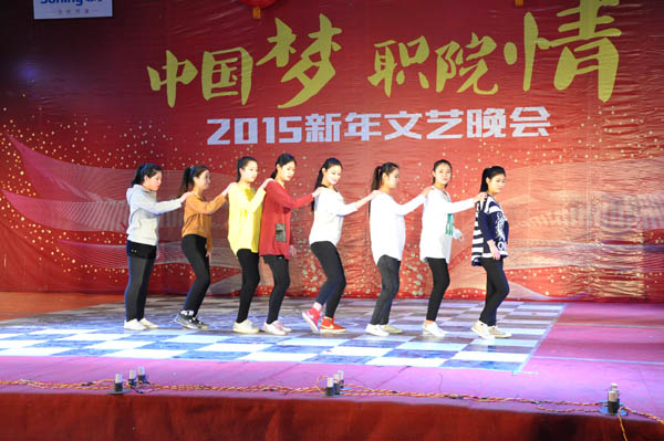 学院隆重举办教职工迎新年联欢会