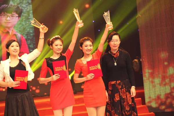 万象城官网教师冯雪荣获“张家口市申奥之星英语选拔大赛”第一名