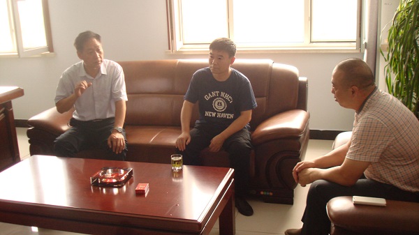 张树敏副书记赴河北辛集市洽谈“校企、校校”合作