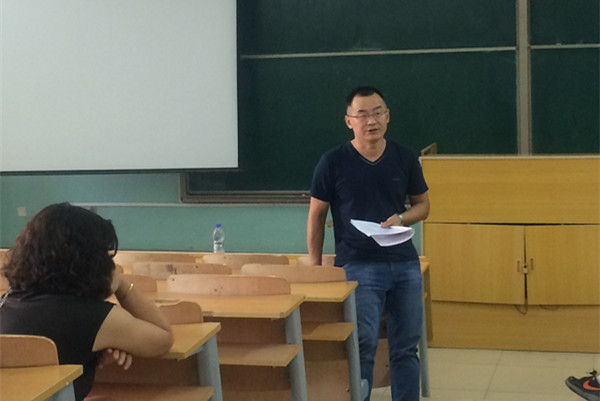 信息工程系召开“校园环境建设月”活动动员会