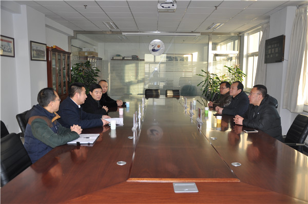 盐山职教中心领导到万象城官网接洽中高职衔接工作