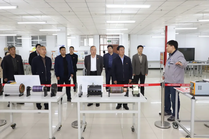 学院领导赴张家口技师学院交流考察