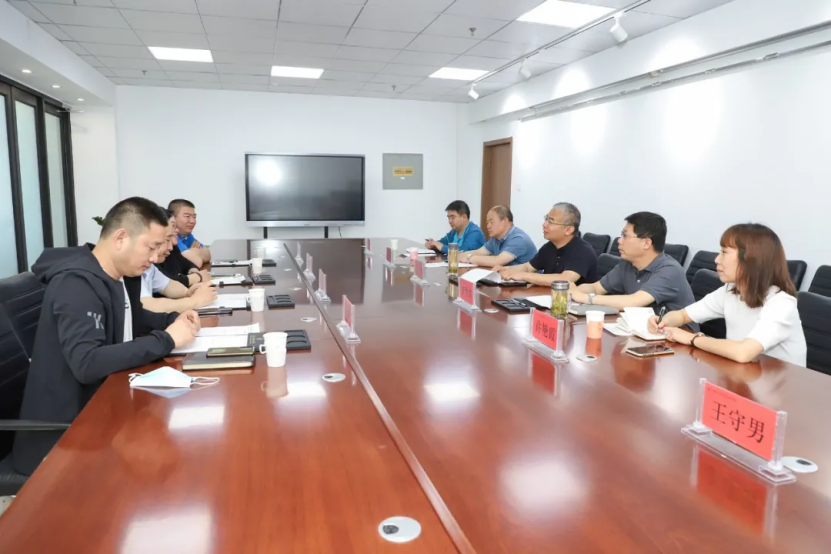 院长王立军会见中粮工程装备(张家口)有限公司常务副总经理胡建军