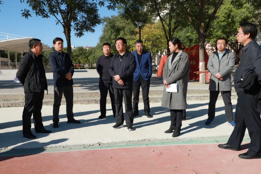 党委书记冯印涛对2022年预算涉及重点项目进行实地调研