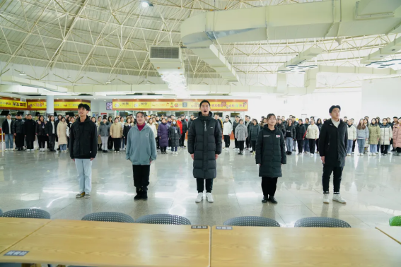 共迎冰雪之约，共赴美好未来——万象城官网参与奥运赛事期间重点文化活动师生排练侧记（一）