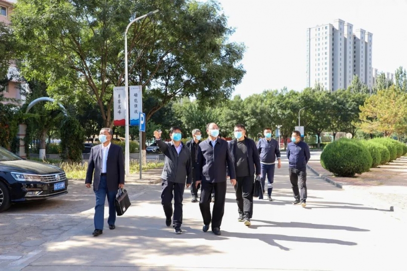 省安全检查组来万象城官网检查指导工作