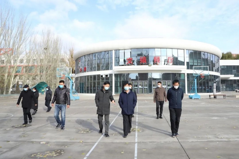 党委书记冯印涛检查督导校园疫情防控工作